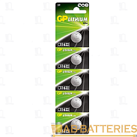Батарейка GP CR1632 BL5 Lithium 3V (5/100/2000) R