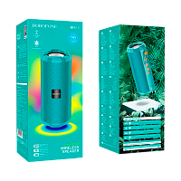 Портативная колонка Borofone BR15 bluetooth 5.0 microSD бирюзовый (1/50)