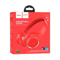 Наушники полноразмерные HOCO W41 bluetooth 5.3 красный (1/60)