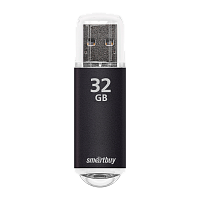 Флеш-накопитель Smartbuy V-Cut 32GB USB2.0 пластик черный