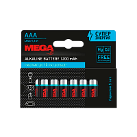 Батарейка Promega LR03 AAA BL20 Alkaline 1.5V (20/320/1280/38400) 