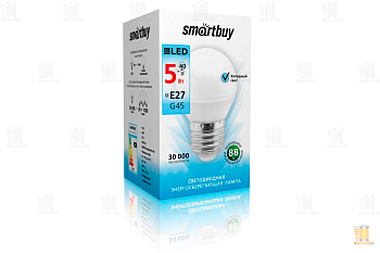 Светодиодная лампа Smartbuy SBL-G45-8_5-40K-E27