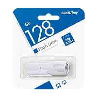 Флеш-накопитель Smartbuy Clue 128GB USB3.1 пластик белый