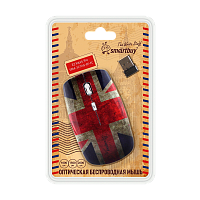 Мышь беспроводная Smartbuy 327AG классическая USB Британский флаг (1/40)