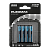 Батарейка Pleomax ECONOMY LR03 AAA BL4 Alkaline 1.5V (4/40/400/25600)