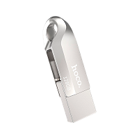 Флеш-накопитель HOCO UD8 128GB USB3.0 Type-C (m) металл серебряный (1/50)