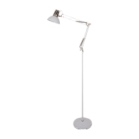 Торшер Camelion KD-431F 40W 230V IP20 на основании белый 