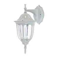 Светильник садово-парковый Camelion 4502 60W 230V E27 IP43 настенный белый (1/10)