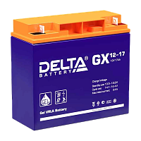 Аккумулятор свинцово-кислотный Delta GX 12-17 12V 17Ah (1/2)
