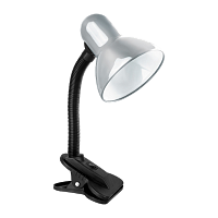 Светильник настольный Camelion KD-320 60W 230V E27 прищепка серебряный (1/12)
