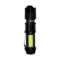Фонарь универсальный Облик 208 3W 2LED от аккумулятора ZOOM