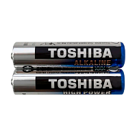 Батарейка Toshiba LR03 AAA Shrink 2 Alkaline 1.5V (2/60/1200)