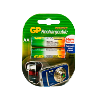 Аккумулятор бытовой GP HR6 AA BL2 NI-MH 2700mAh в пластиковой упаковке (2/20/200) R