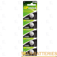 Батарейка GP CR1632 BL5 Lithium 3V (5/100/2000) R 