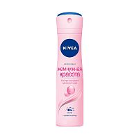 Дезодорант женский Nivea Жемчужная красота спрей 150мл (1/12)