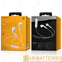 Наушники вставные Borofone BE22 bluetooth 4.2 с микр. белый (1/22/88) 