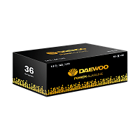 Батарейка Daewoo Power LR6 AA БОКС36 Alkaline 1.5V (36/720) 