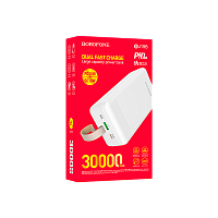 Внешний аккумулятор Borofone BJ19B 30000mAh 20W 1USB/Type-C PD3.0 белый (1/19)