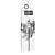 Кабель HOCO X14 USB (m)-Lightning (m) 2.0м 1.7A нейлон черный (1/33/330)