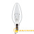 Лампа накаливания Без бренда E12 25W 220-240V свеча DP-704 прозрачная
