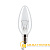 Лампа накаливания Без бренда E12 7W 220-240V свеча DP-704 прозрачная