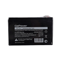 Аккумулятор свинцово-кислотный GoPower LA-1270/security 12V 7Ah клеммы T1/ F1 (1/5)