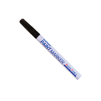 Маркер промышленный MunHwa PAINT MARKER Extra Fine EFPM-01 1.0мм нитрокраска черный (1/12/576) 