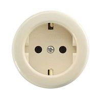 Розетка накладная Makel 1гн. С/З 16011 (1/30)