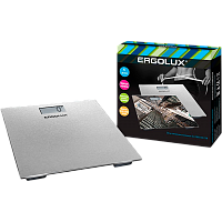 Весы напольные Ergolux ELX-SB02-C03 электронные 180кг металлик (1/8)