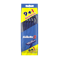 Бритва одноразовая Gillette 2 лезвия 10шт. (1/12/72)