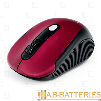 Мышь беспроводная Gembird MUSW-420 классическая USB красный (1/60)