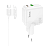 Сетевое З/У HOCO C111A 1USB/Type-C 3.0A 30W с кабелем Type-C-Lightning белый (1/20/120)