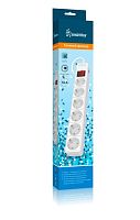 Сетевой фильтр Smartbuy SBSP-6-30-W 6р.С/З 16A 3.0м белый