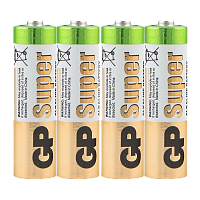 Батарейка GP Super LR6 AA SH4 Alkaline 1.5V (4/96/192/384) 
