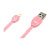 USB кабель REMAX Shell (IPhone 5/6/7/SE) RC-040I Розовый, (35)