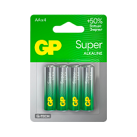 Батарейка GP Super G-Tech LR6 AA BL4 Alkaline 1.5V (4/40/320) 