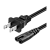 Кабель питания ENERGY POWER TD-2729 (777) китайская вилка-2-pin 1.5м черный (1/600)