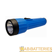 Фонарь универсальный Ultraflash 8928 НЕОН 2.4W 1LED от батареек синий