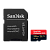 Карта памяти microSD SanDisk Extreme Pro 128GB UHS-I (U3) 170 МБ/сек V30 A2 с адаптером