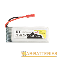 Аккумулятор ET LP752560-20CJ Li-Pol, 3.7В, 900мАч (1/50)