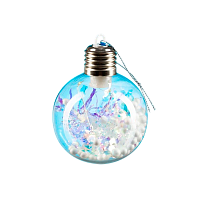 Гирлянда Старт НГ 1LED 8 см шар 2 белый