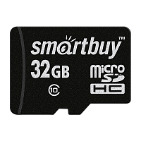 Карта памяти microSD Smartbuy 32GB Class10 10 МБ/сек без адаптера