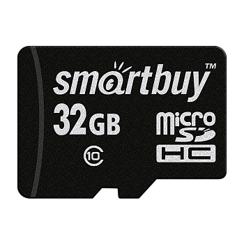 Карта памяти microSD Smartbuy 32GB Class10 10 МБ/сек без адаптера