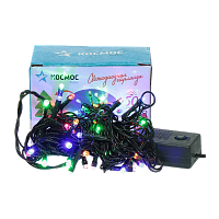 Гирлянда Космос 80LED 8.8м лампочки нить 8 режимов ассорти (1/50)