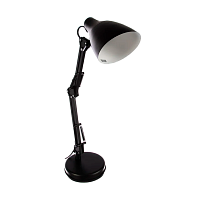 Светильник настольный Camelion KD-331 40W 230V E27 на основании черный (1/6)