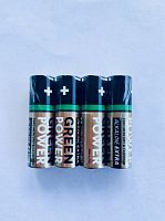 Батарейка Green Power LR03 AAA Shrink 4 Heavy Duty 1.5V (4/60/960)