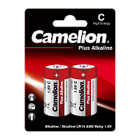 Батарейка Camelion Plus LR14 C BL2 Alkaline 1.5V (2/12/192)