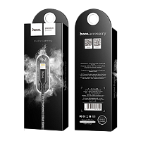 Кабель HOCO X14 USB (m)-Lightning (m) 1м 2.0A нейлон черный (1/33/330)