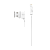 Кабель HOCO UPL11 USB (m)-Lightning (m) 1.2м 2.0A силикон белый (1/50/500)
