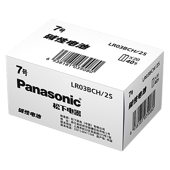 Батарейка Panasonic Power LR03 AAA BOX40 SR2 Alkaline 1.5V CN (Китай) (40/400)